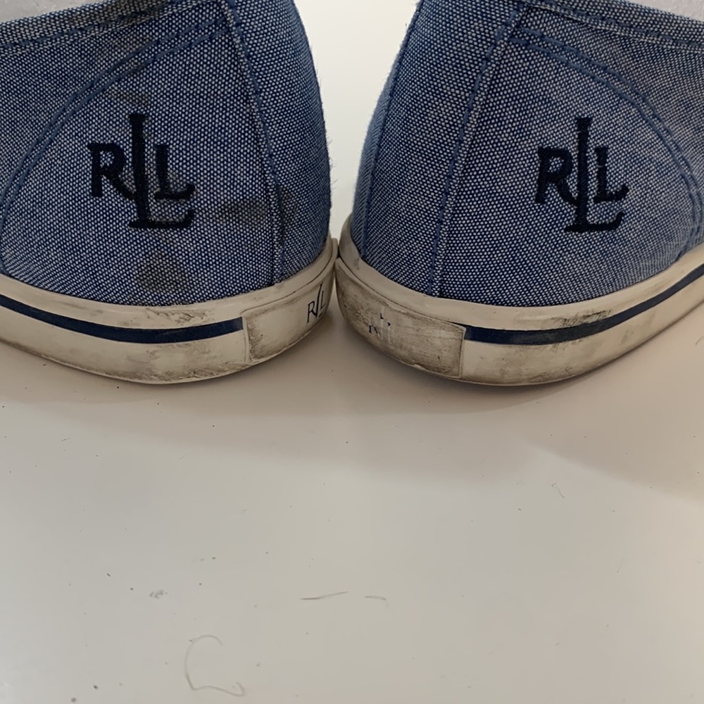 Lauren Ralph Lauren Janis Denim Slip On Sneakers - Picture 3 of 8
